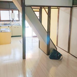 大阪府枚方市の3DK連棟テラス物件を古家再生