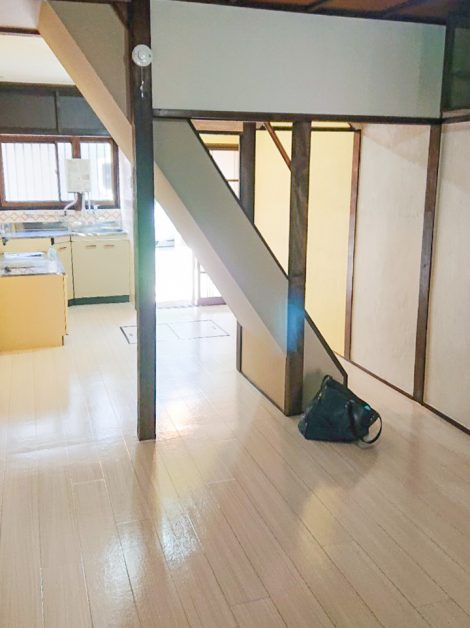 大阪府枚方市の3DK連棟テラス物件を古家再生