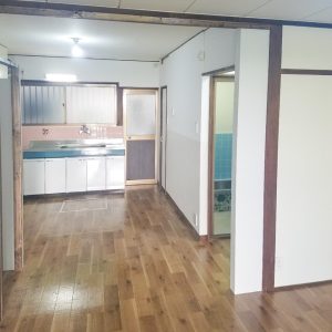 大阪府大阪市東成区の5DK相続連棟テラス物件を古家再生