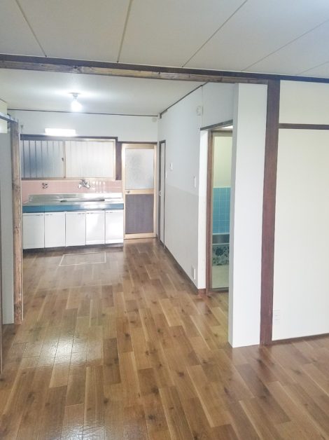 大阪府大阪市東成区の5DK相続連棟テラス物件を古家再生