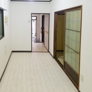 大阪府寝屋川市の2LDK連棟テラス(平屋)物件を古家再生